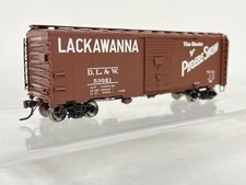 Intermountain HO Delaware Lackawanna & Western DL&W 40ft Boxcar Pheobe Snow ELHS
