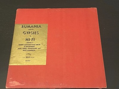 Rumania & Her Gypsies Vol 5 Cover w/ Hungary Her Gypsies Vol 6 LP BR50125