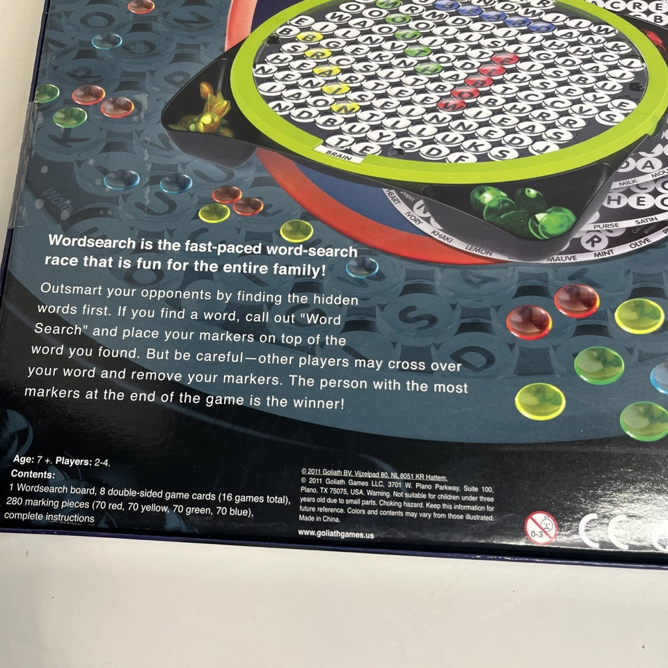 WordSearch! The Multiplayer Word Search Game 2011 Goliath #70477 Complete - Image 4 of 4