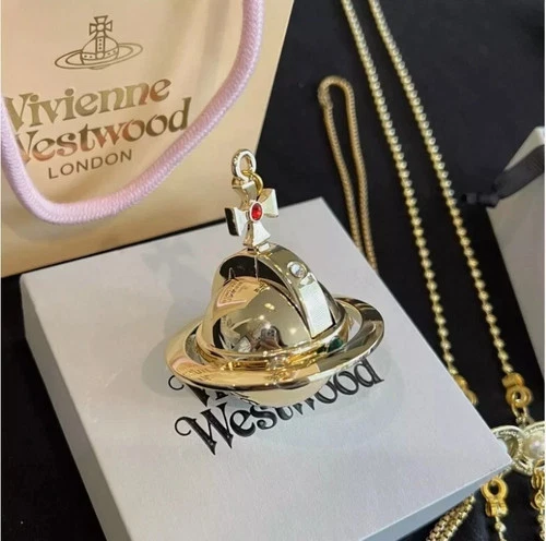 Vivienne Westwood Nana Anime Okazaki Shinichi Pendant Lighter Two Orbs Chain - Picture 2 of 3