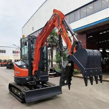3 Ton Mini Excavator Kubota Diesel Engine W/ Hydraulic Pilot System | CFG 35UF