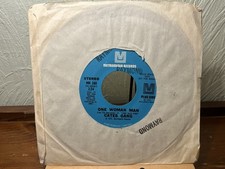 Cates Gang - One Woman Man 7&rdquo; Promo Single 45rpm Vinyl Metromedia 1972 Excellent