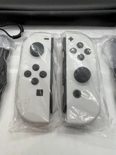 Official Nintendo Switch OLED White Joy-Con L & R White Joy Con HAC-015/HAC-016