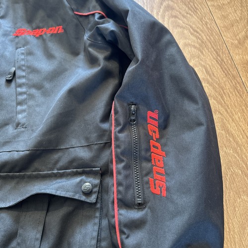 Snap On Tools Official Merchandise Parka Jacket Mens Hooded Winter Coat Large - Picture 2 of 6