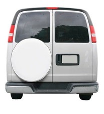 Custom Fit White Spare Tire Cover For Rvs 26.75 To 27.75 - Uv Protected Custom Fit White Spare Tire Cover For Rvs 26.75 To 27.75 - Uv Protected