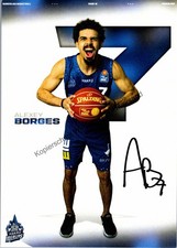 Original Autogramm  Borges Hakro Merlins Crailsheim Basketball/// Autogramm Auto