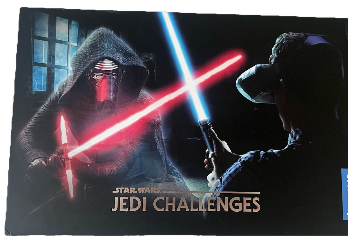 【美品】JEDI CHALLENGE Lenovo Star Wars: Jedi Challenges VR Headset Lightsaber Controller