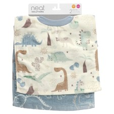 Baby Bibs, 6M , Dinosaurs, 2 Count