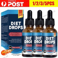 1-5x Keto Diet Drops Effective Weight Loss Support Boost Metabolism L-Carnitine
