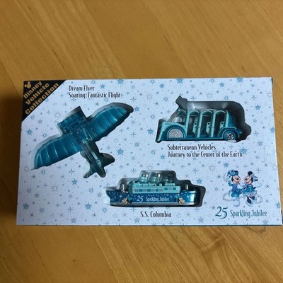 Tokyo Disney Sea 25th Anniversary Mickey TOMICA 3 pcs Car Toy