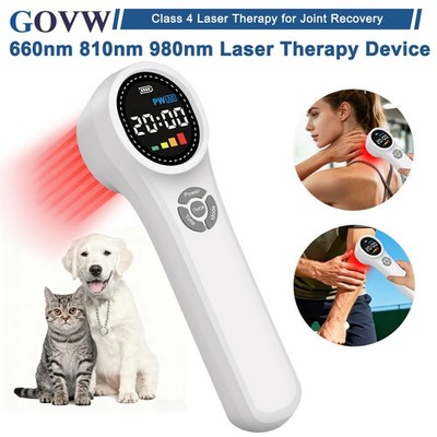 Cold Laser Therapy for Human/Pets 1760mW Red Light Physiotherapy for Pain Relief