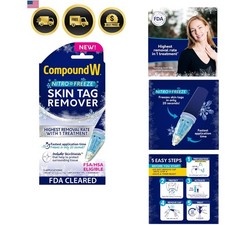 Nitrofreeze Skin Tag Remover, Cleared Skin Tag Removal Kit with 1 Skin Tag R...
