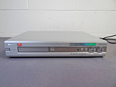 Philips HDRW 720 DVD Hard Disk Recorder Silver Tested No Remote
