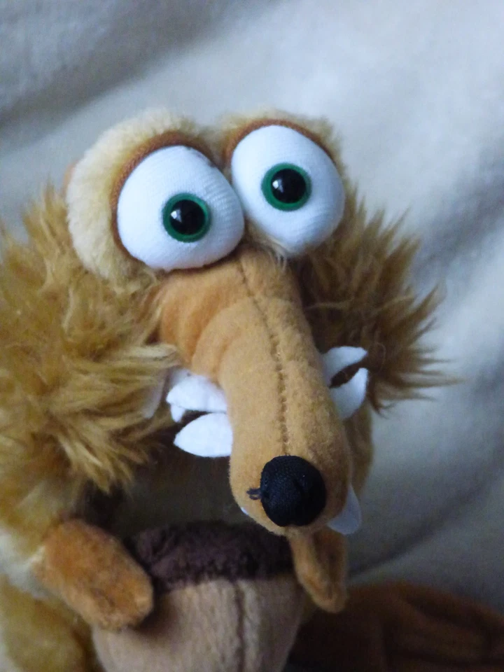 SCRAT mit Eichel Ice Age 2 Plüschtier 25cm mit Eichel Stofftier Rattenhörnchen - Bild 2 von 4