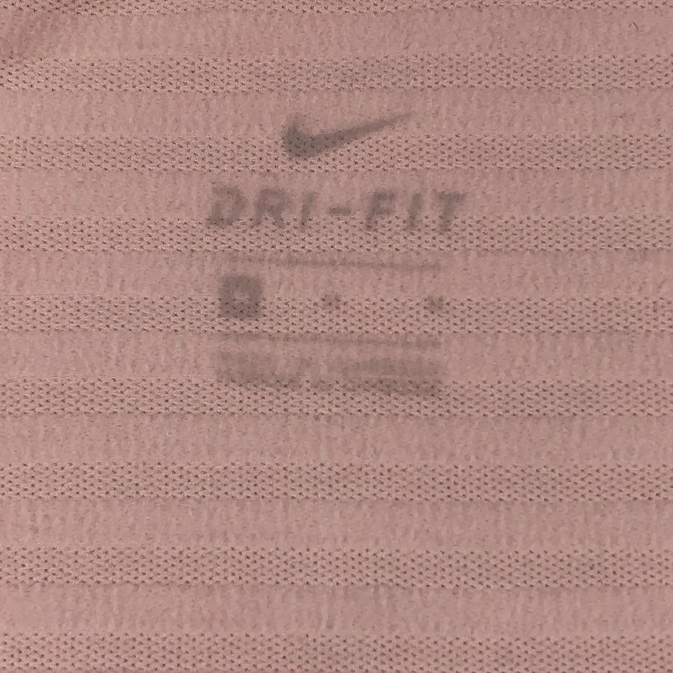 Nike Pro Dri-FIT Pullover Women's Medium Pink 1/4 Zip Long Sleeve Running Top - Image 2 of 4