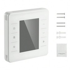 7-Day Programmable Thermostat with Backlit Display for 1 Heat 1 Cool