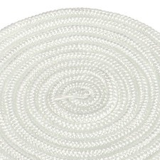 1/4"x 118" Wood Stove Gasket White DIY Fiberglass Round Rope Replacement , 1Pcs