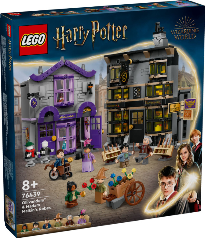 Trajes LEGO® Harry Potter 76439 Ollivanders & Madam Malkins - NUEVO/EMBALAJE ORIGINAL