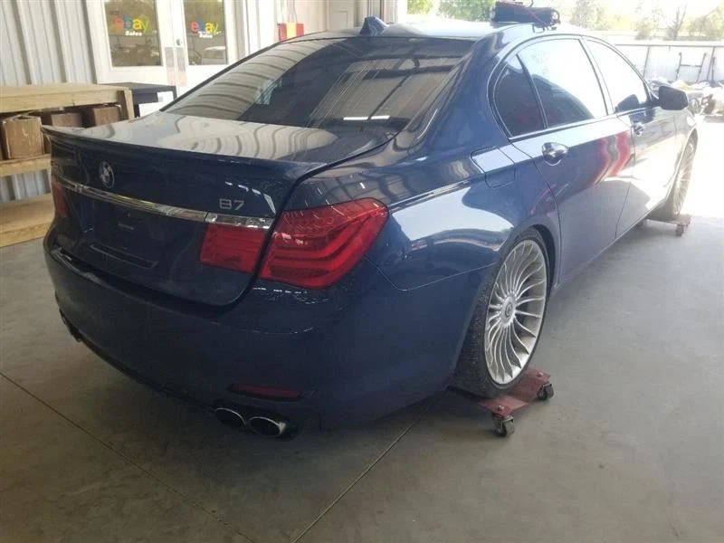 11 BMW ALPINA B7 F02 LWB DOOR ASSEMBLY REAR LEFT DRIVER BLUE - Image 4 of 4