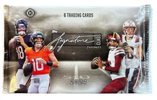 2024 Topps Signature Class NFL Football Hobby PACK - RIPPED LIVE ONLY