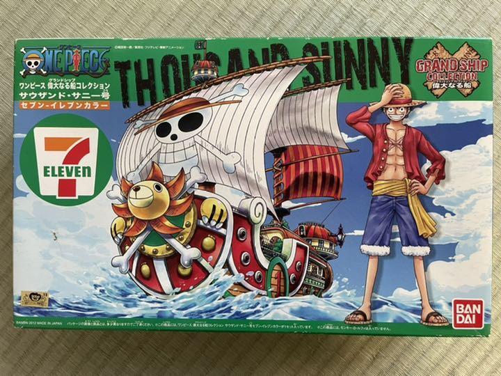 Great Ship Collection Thousand Sunny Model Kit Seven-Eleven Color