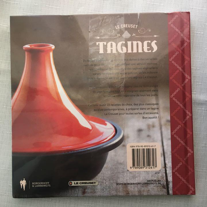Le Creuset Tagine Pot Red Recipe Book Set eBay
