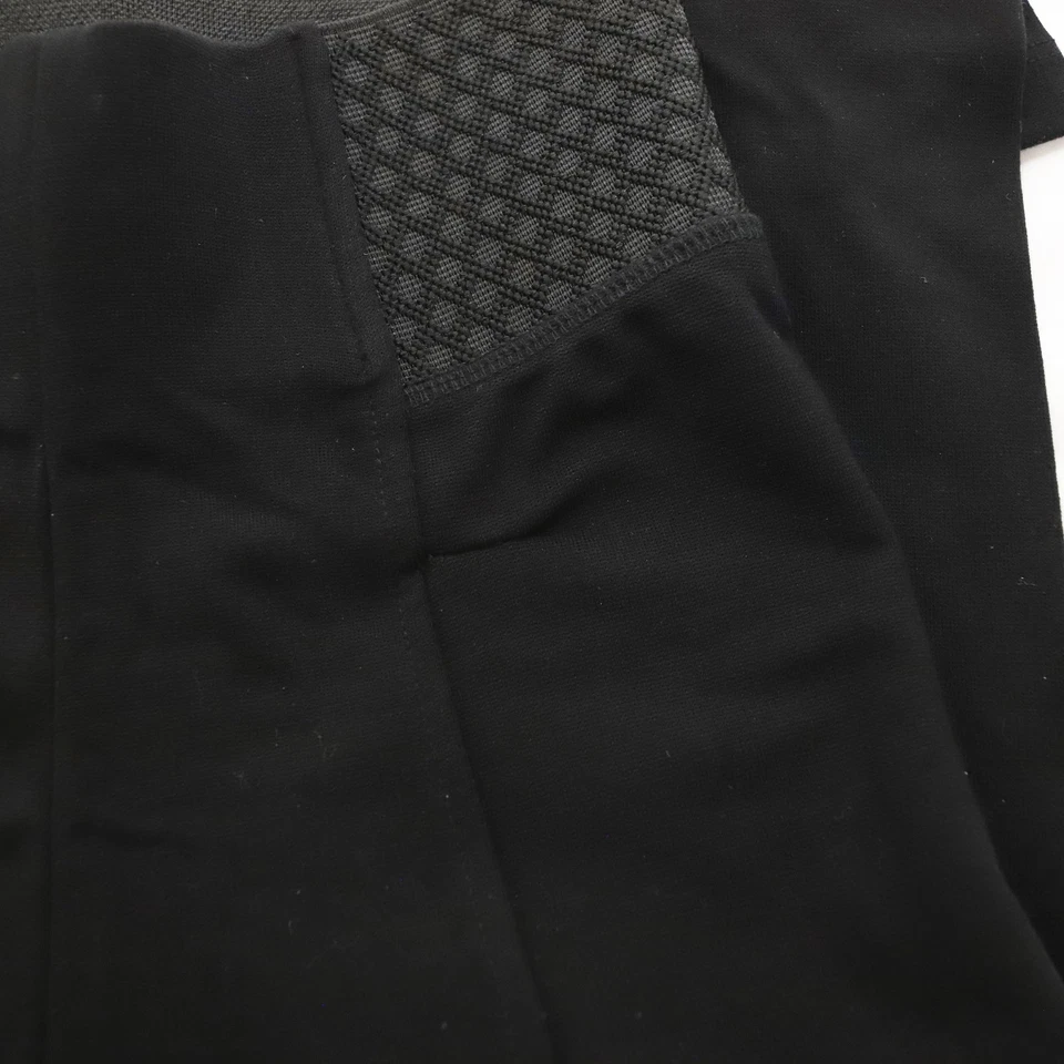 Legging ajustado Topshop Nordstrom 2 cintura elástica textura elástica negro informal B6 Foto 3 de 3