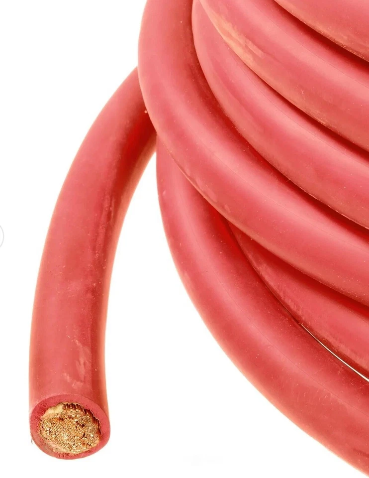 Battery Cable -CB18RD-25 Wells Bulk Cable (Red, 25') Wire Gauge: 3/0 ga. - Image 3 of 4
