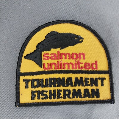 Salmon Unlimited Tournament Fisherman 3'' Patch
