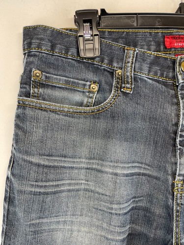 Alfani Jeans - Mens 32 x 30 - Blue - Slim Fit Stretch - Distressed (718) - Picture 3 of 13