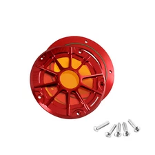 7.7” Red Primary Derby Cover for Harley 16-later Touring Trike Street Glide FLHT