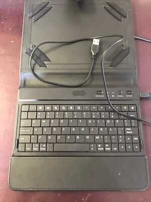 PointMobl Universal Tablet Case W/Keyboard 7-8  Tablets And Larger