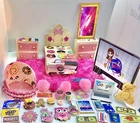 Littlest Pet Shop Furniture, Bed & Accessories Hand Made Wooden Pet Not Include