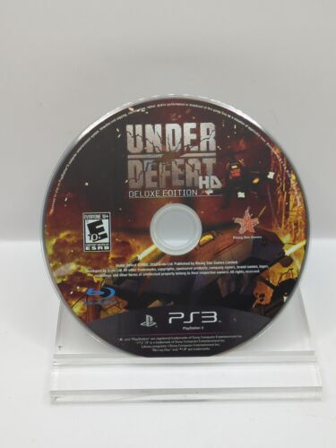 Under Defeat: Deluxe Edition Playstation 3 PS3 - Tested Working HTF! - Disc Only - Picture 1 of 5