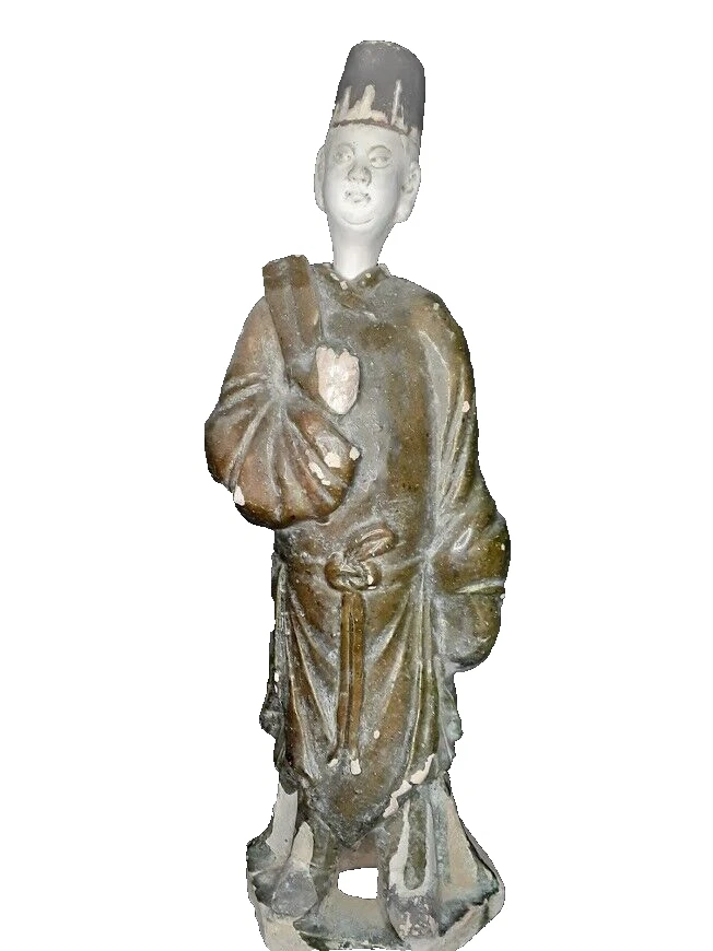 陶器の中国の士人像 アンティーク 陶瓷古董原始明(1368-1644) 中国朝代中国风雕像、雕像| eBay