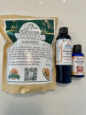 Respiratory Support Natural Set Of 3 Products For Dogs