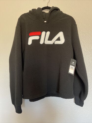 Fila Sherpa Hoodie Jacket Womens Size 2X - Picture 1 of 9