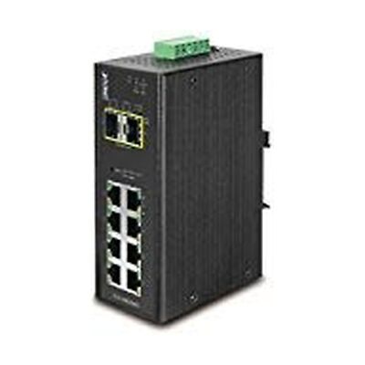 IGS-10020MT Industrial L2+ 8-Port 10/100/1000T + 2 100/1000X SFP Managed Switch