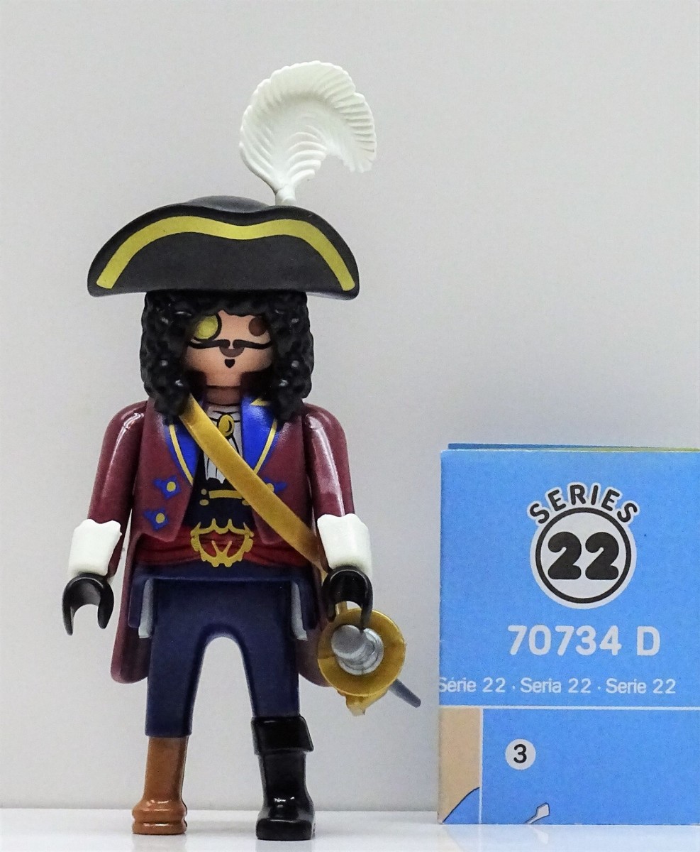 Personnage Pirate Playmobil Réf 34 - Occasion Très Bon État - Fabriqué En Allemagne