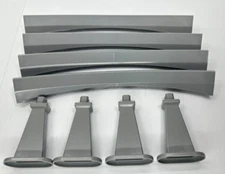 Disney Monorail Playset Track Supports, Straight, Curved genuine Disney pieces