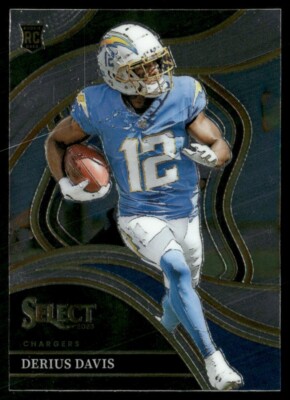 2023 Panini Select Club Level Rookie Derius Davis #277 JW1-1