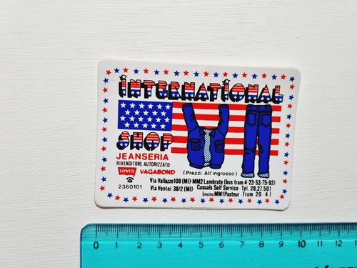 ADESIVO STICKER VINTAGE AUFKLEBER AUTOCOLLANT ORIGINAL EASTPAK U