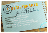 Gutsch Verlag Karte Ruhestand GlüCkwunschkarte Rentenkarte Eintritt GrußKarte
