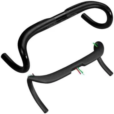 DEDA ELEMENTI SuperZero DCR POB Black Alloy Aero Drop Handlebar VARIOUS WIDTHS