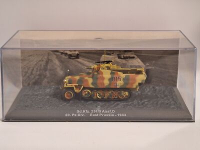 Sd.Kfz 251/9 Ausf.D 20. Pz.Div East Prussia 1944 Modellbau 1:72 Kettenfahrzeug