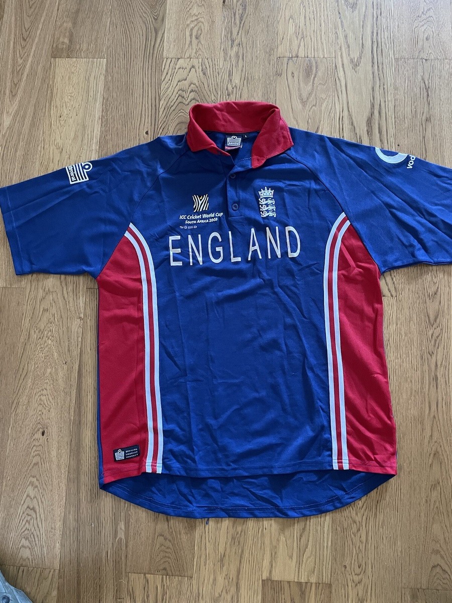 Maillot Officiel Vintage Cricket Sud Monde 2003 Marque