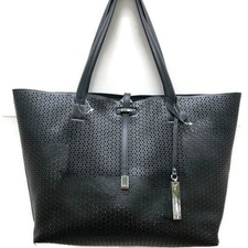 Nwt $228 Vince Camuto Leila Tote Blk Purse Leather Shopper
