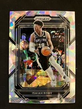 2022-23 Panini Prizm #216 Isaiah Roby - Cracked Ice - San Antonio Spurs