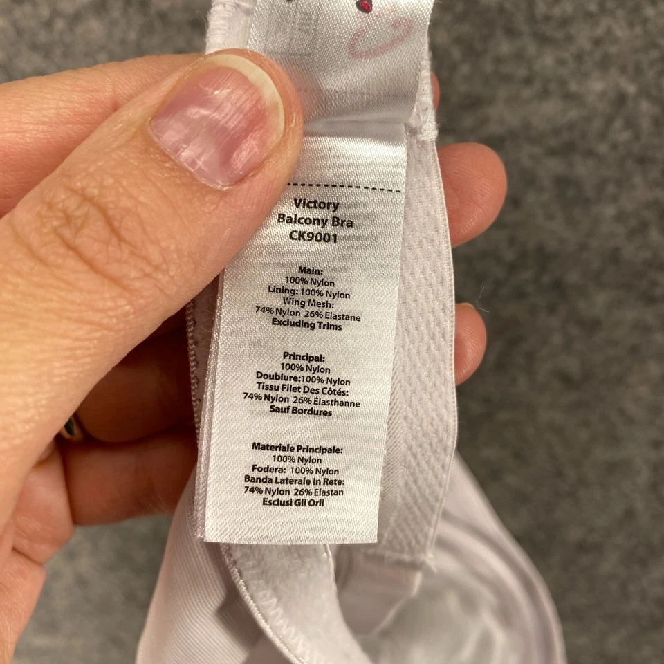 Sujetador Bralette Curvy Kate Mujer 36 DDD Gris Con Aros Semi Opaco Gancho y Ojo Foto 4 de 4