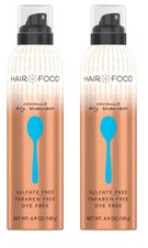 Hair Food Dry Shampoo, Coconut, Dye and Sulfate-Free, 4.9 Oz - 2 PACK